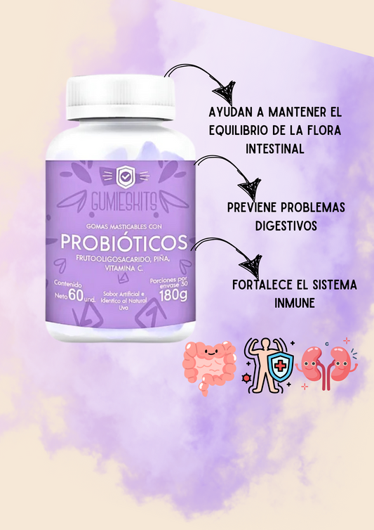 GOMAS PROBIÓTICOS